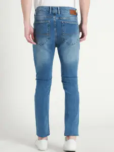 Dennis Lingo Men Tapered Fit Heavy Fade Clean Look Cotton  Stretchable Jeans