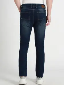 Dennis Lingo Men Clean Look Mid-Rise Cotton Tapered Fit Stretchable Jeans