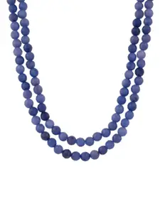Silvermerc Designs Stones Beaded Layered Necklace