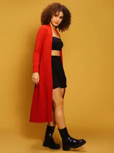 Sera Self Design Longline Shrug