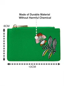 Accessorize Women Embroidered Floral Card Holder