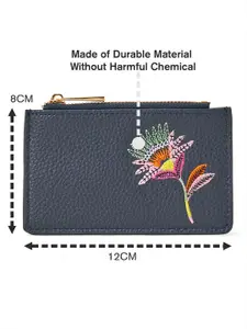 Accessorize London Women Embroidered Card Holder