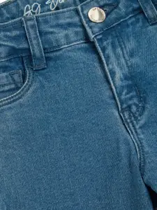 Gini and Jony Girls Flared Mid-Rise Clean Look Jeans