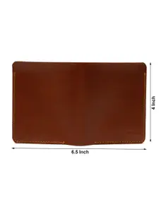 Teakwood Leathers Men Leather Two Fold RFID Wallet