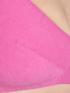 Aimly Pack Of 3 All Day Comfort Cotton Bra Half Coverage