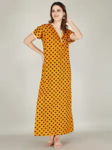 JVSP FASHION Floral Printed Maxi Nightdress