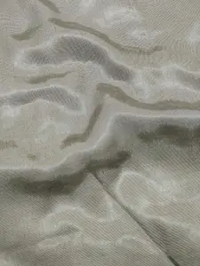 KALINI Floral Embroidered Sequined Organza Unstitched Dress Material