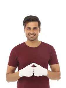 TEEMOODS Men Pure Cotton Biking Gloves