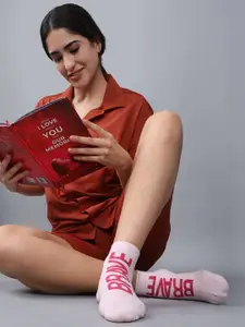 Dollar Socks Women Pack of 5 Cotton Ankle Length Socks