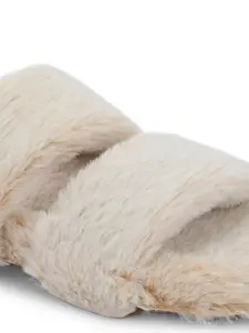 DressBerry Women Woven Design Open Toe Flats