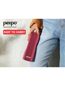 Pexpo BISTRO 3pc Fridge Water Bottle 1L Single wall Red Stainless Steel