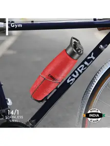 Pexpo DURO Sports & Hiking Stainless Steel 1L Single wall Red Water Bottle