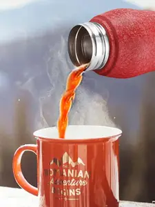 Pexpo BISTRO Refrigerator Stainless Steel 750ml Single wall Red Water Bottle