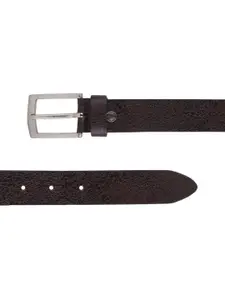 Provogue Men Textured Leather Formal Belt