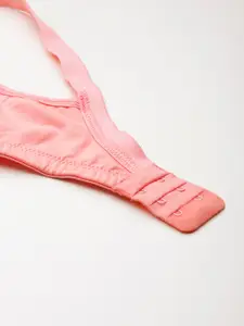 Sztori Plus Size Solid Full Coverage Non Padded Bra