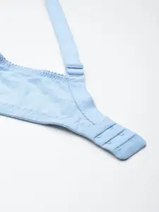 Sztori Floral Lace Bra  Full Coverage SZ-NEW-BF-01-Sky Blue