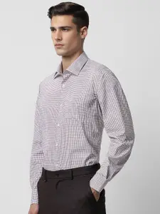 Van Heusen Cotton Checked Formal Shirt