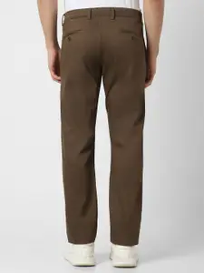 Van Heusen Sport Men Mid Rise Slim Fit Cotton Trousers