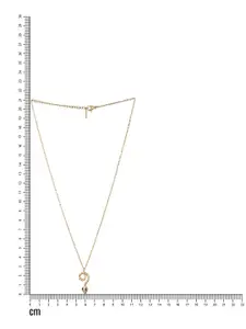 Jazz and Sizzle Rose Gold-Plated Cubic Zirconia Contemporary Pendant With Chain