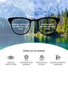 FILA Women Butterfly Sunglasses With UV Protected Lens