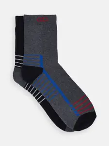 Ajile by Pantaloons Men Pack Of 3 Patterned Calf Length Socks