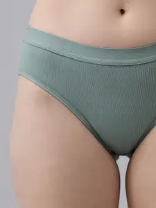 Aamarsh Pack Of 3 Mid-Rise Cotton Lightly Padded Bra & Mid-Rise Brief