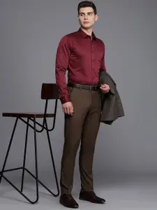 Louis Philippe Solid Slim Fit Formal Shirt