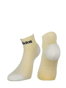 ADIDAS Men Pack of 3 Heel & Toe Terry Ankle Socks
