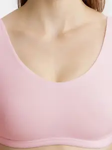 Jockey Super Combed Cotton Stretch Slip On Bra With StayFresh Treatment-1550