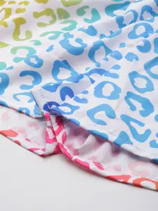 Ms.Lingies Animal Printed Satin Night Suit