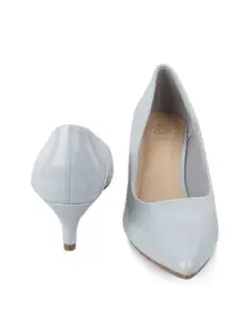 Tresmode Pointed Toe Kitten Heel Pumps