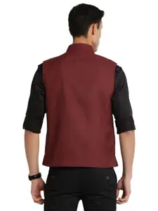 Indian Terrain Mandarin Collar Nehru Jacket