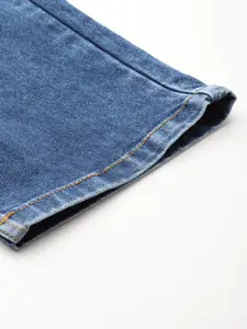 Sztori Men Plus Size Slim Tapered Fit Light Fade Stretchable Jeans