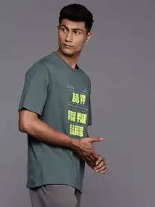 HRX by Hrithik Roshan Typography Print Relaxed Fit Training T-shirt