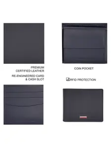 Tommy Hilfiger Men Leather Two Fold Wallet
