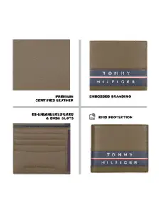 Tommy Hilfiger Men Leather Two Fold Wallet