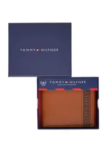 Tommy Hilfiger Men Leather Two Fold Wallet