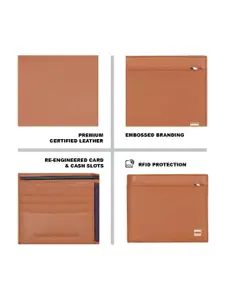 Tommy Hilfiger Men Leather Two Fold Wallet