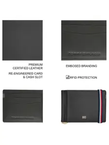 Tommy Hilfiger Men Leather Two Fold Wallet