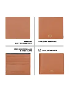 Tommy Hilfiger Men Leather Two Fold Wallet