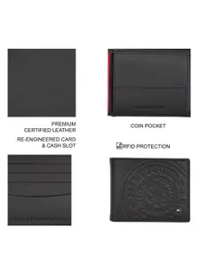 Tommy Hilfiger Men RFID Leather Two Fold Wallet