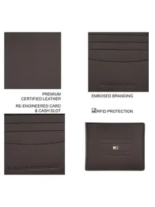 Tommy Hilfiger Textured Leather Two Fold Wallet