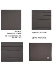 Tommy Hilfiger Men Leather Two Fold Wallet