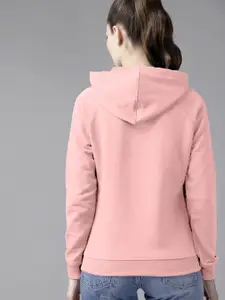 BAESD Hooded Kangaroo Pocket Ribbed Pullover Cotton Sweatshirt