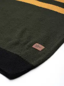 Roadster Men Striped Pullover Sweater