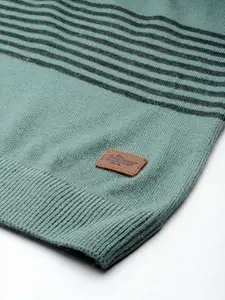Roadster Men Striped Pullover Sweater