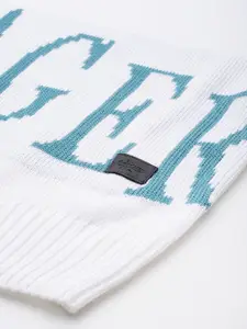 Roadster Men Typography Printed Pullover Sweater