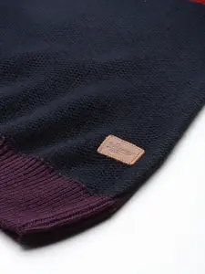 Roadster Men Striped Pullover Sweater