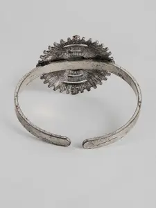 Sangria Women Silver-Plated Cuff Bracelet