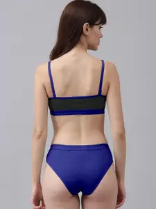 Aamarsh Pack Of 3 Cotton Bra With Briefs